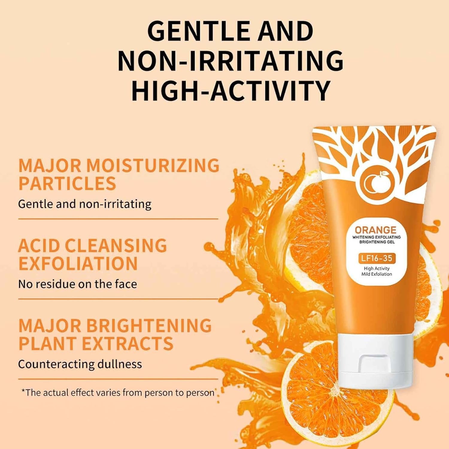 Orange Exfoliating Gel Get 1 on 1 Free | جل البرتقال المقشر للوجه والجسم – عرض اشترِ 1 واحصل على 1 مجاناً