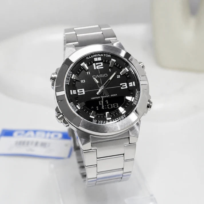 Original Casio AMW 870D With Box | ساعة كاسيو الأصلية AMW-870D مع العلبة